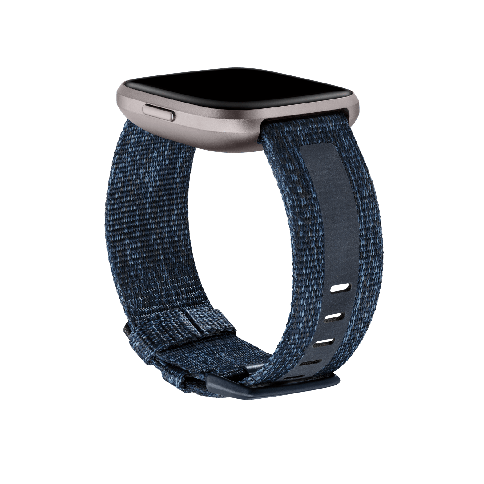 Fitbit Versa 2™ Family Woven Reflective Band (Navy) - Large